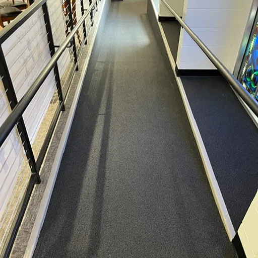 carpet installation at St Olaf Church